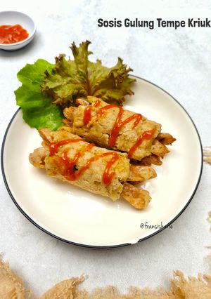 Foto resep Sosis Gulung Tempe Kriuk