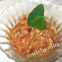 A picture of Sambel Terasi Matang.