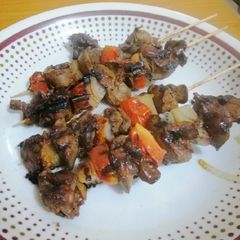 A picture of Chicken Liver Kebabs 🍢.
