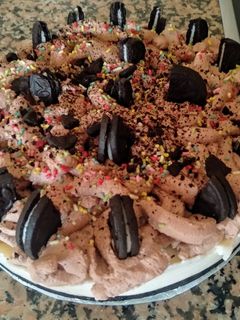 Una foto de Tarta de Oreo