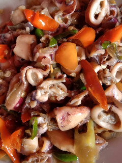 Foto resep Cumi Asin Oseng Pedas