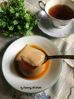 Foto resep Earl Grey Caramel Pudding