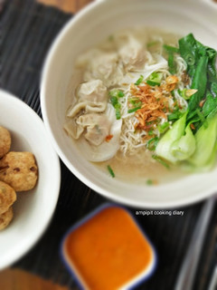 Foto resep Wonton Noodle Soup / sup wonton