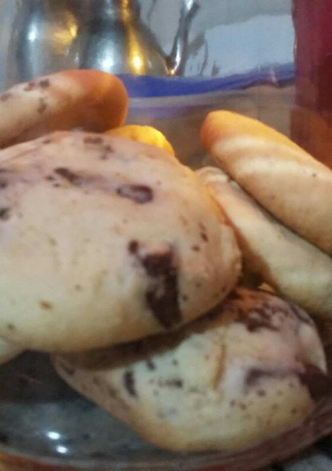 Una foto de Cookies con chips de chocolate sin tacc
