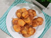Gambar pisang goreng cinnamon
