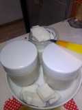 Yogur casero con leche de coco