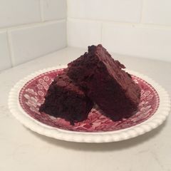 A picture of Beet Brownies .