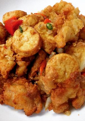 Foto resep Ayam-Tofu Cabe Garam
