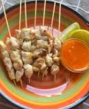 Sate taichan with sambal