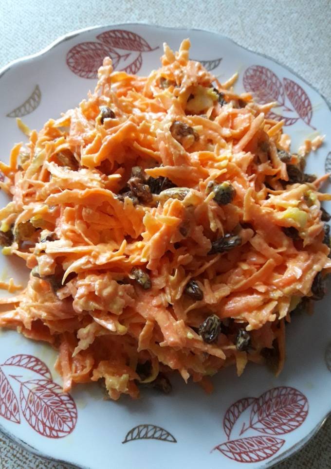 Салат из морковки
