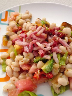 Una foto de Ensalada fácil de judías
