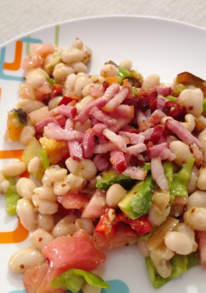 Una foto de Ensalada fácil de judías