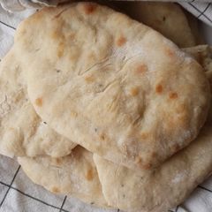 A picture of Super easy naan breads.