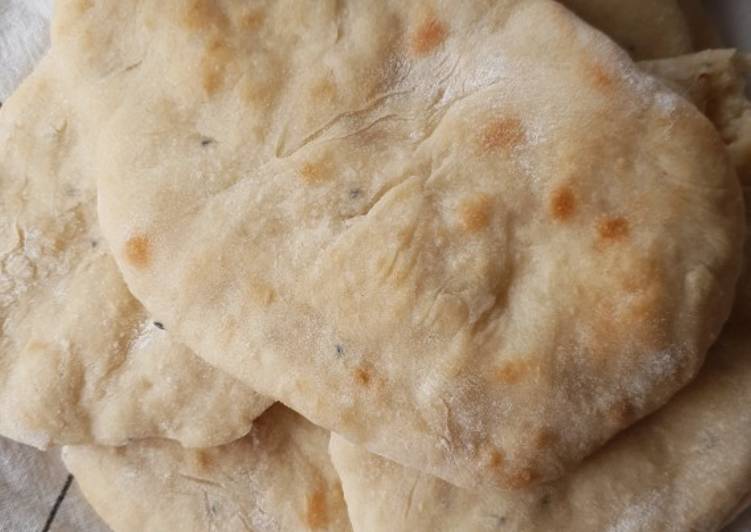 Super easy naan breads