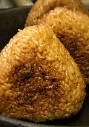 Foto resep Niiyama yaki onigiri part 2 (nasi kepal / onigiri bakar)