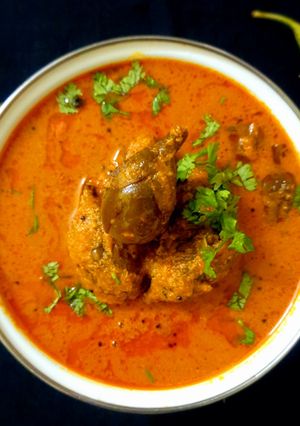 A picture of Thorny Baby Eggplant Curry.
