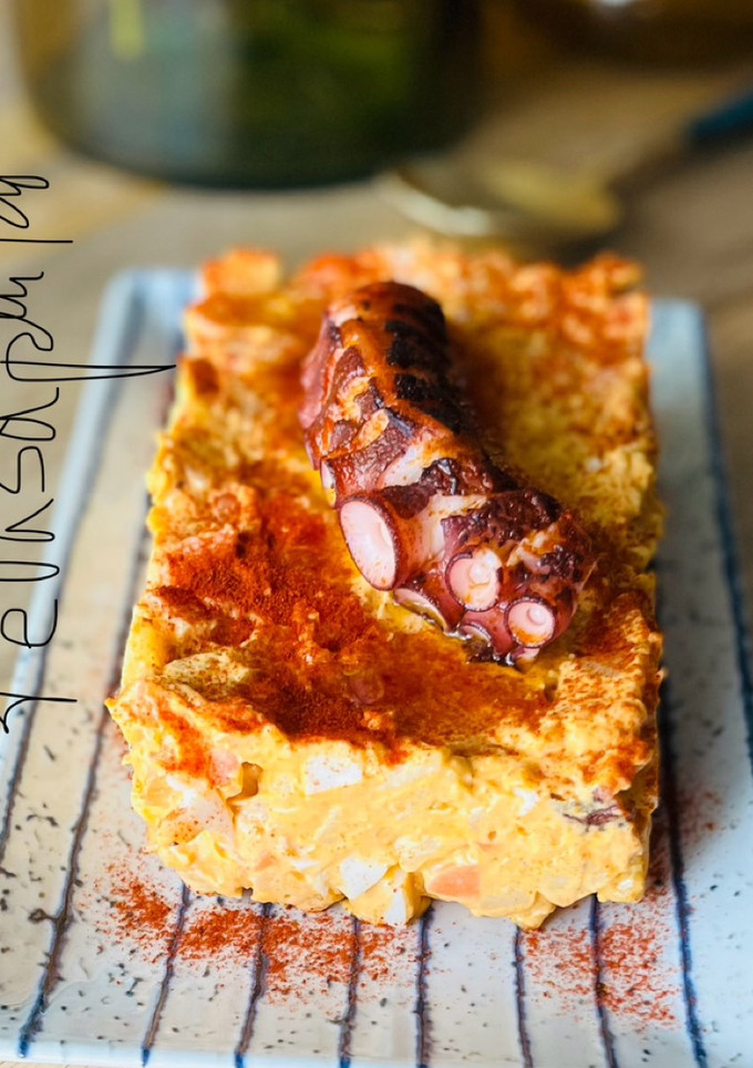 Una foto de Ensaladilla de pulpo 🐙