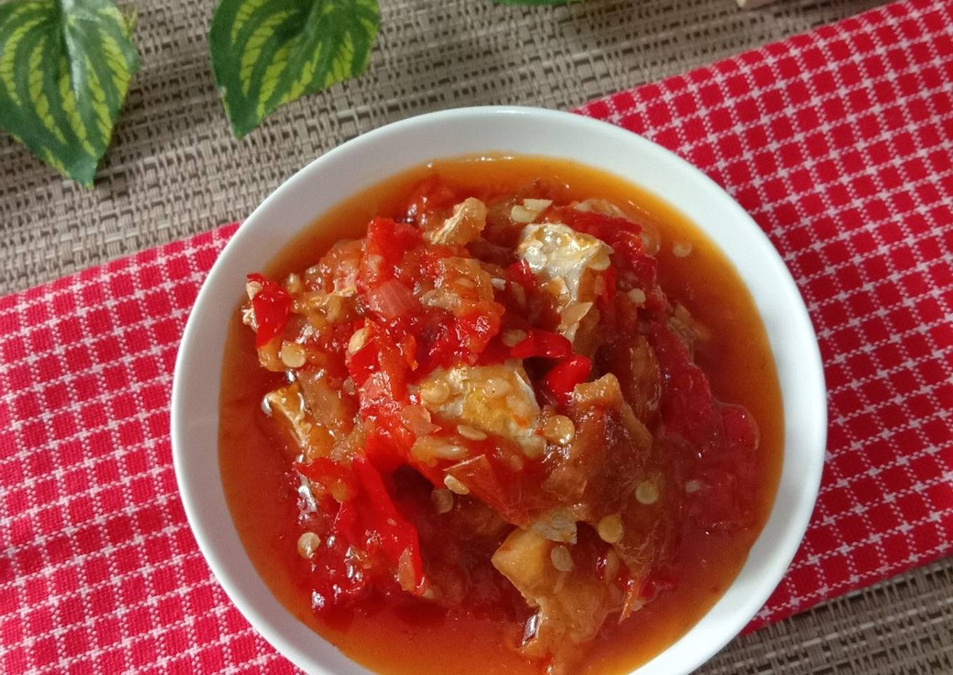 Sambal ikan asin jambal