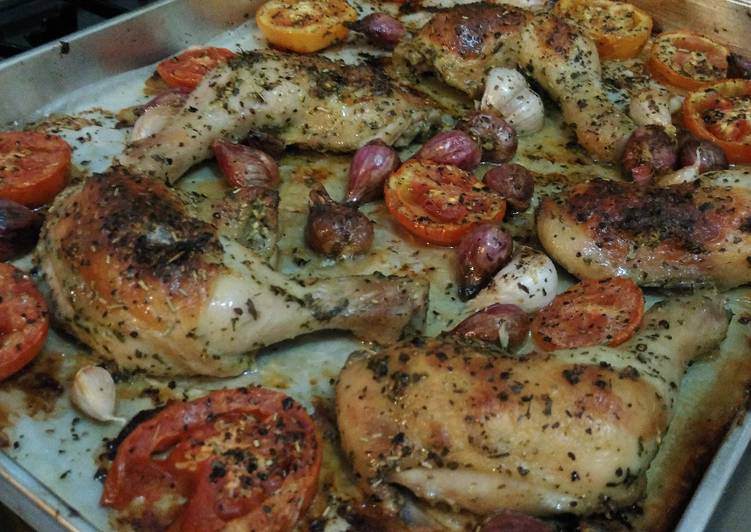 Resep #6 Roasted Chicken | #OnePotMeal, Enak Banget