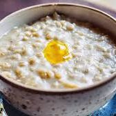 A picture of Harissa (porridge with chicken/wheat) (Armenia).