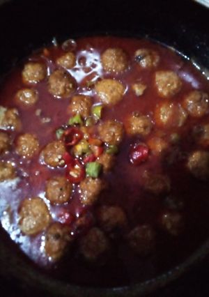 A picture of Chicken kofta.
