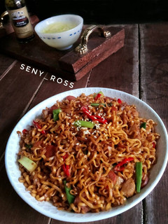 Foto resep Tiam Mie (mie goreng manis) #pr_homemadestreetfood