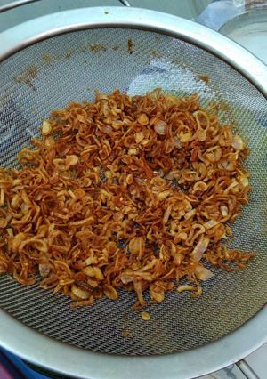 Foto resep Bawang goreng homemade