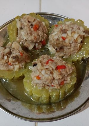 Foto resep Kukus Pare Babi (non halal)