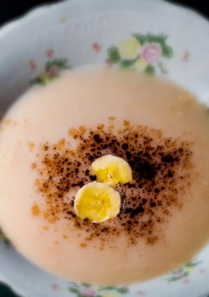 Una foto de Avena con plátano 🍌