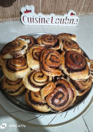 صورة لوصفة بريوش حلزوني محشي