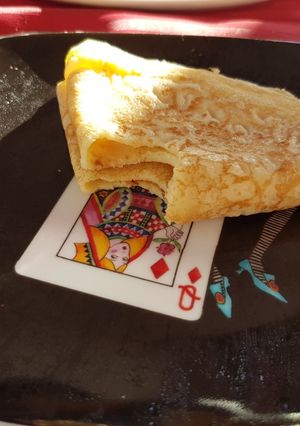 Une photo de Crêpe au sucre et au citron