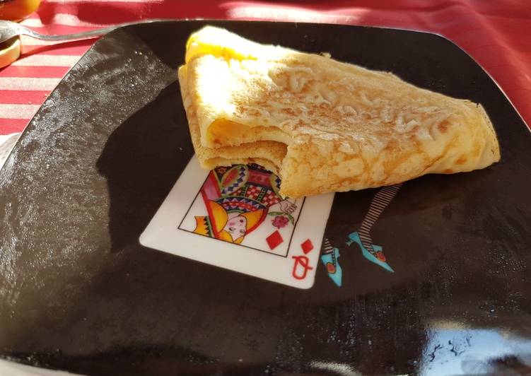 Recette Des Crêpe au sucre et au citron