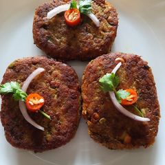 A picture of Rajma Cutlet.