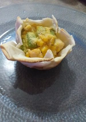 Una foto de Canastitas de verdura