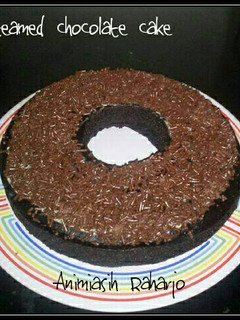 Foto resep Kue coklat kukus lembut/steamed chocolate cake