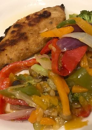 Una foto de Guarnición de verduras con un toque dulzón para acompañar cualquier plato