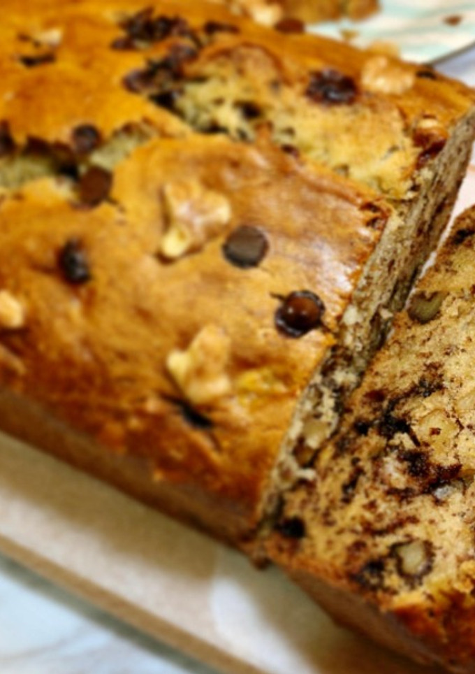 A picture of Moist Banana Bread 香蕉蛋糕 Banana cake.