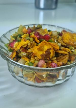 A picture of Chatpata salad.
