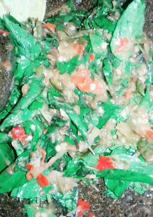 Foto resep Sambel cikur daun kemangi