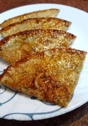 A picture of Chinni parantha.