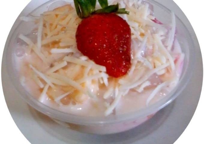 Resep Salad Buah Yoghurt Keju Oleh Erna Hasanah Cookpad