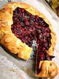 Cseresznyés galette