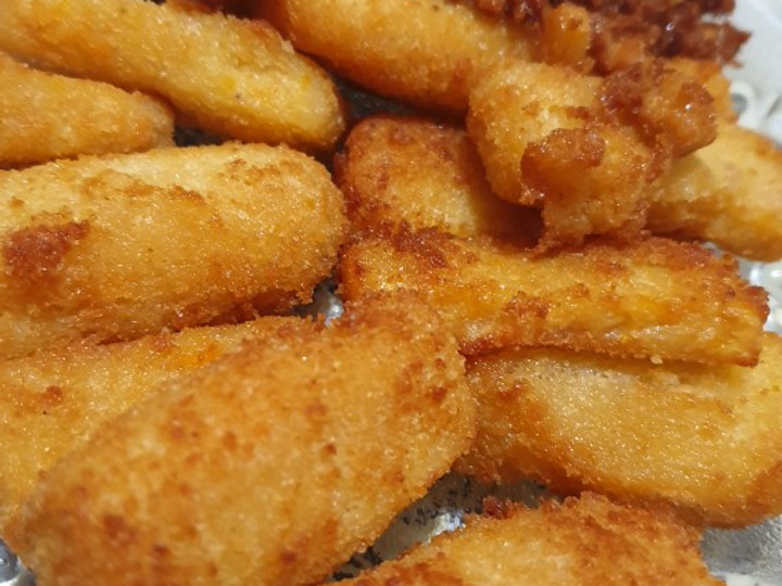 Bagaimana Menyiapkan Chiken nugget wortel keju, Lezat Sekali