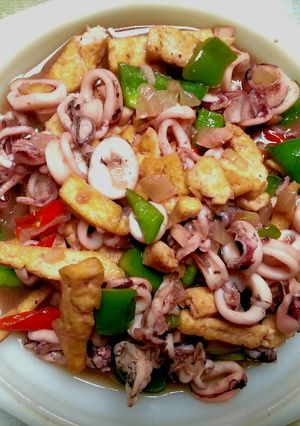 Foto resep Cumi Saus Tiram