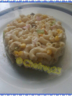 Una foto de Ensalada de coditos y atún al Rey