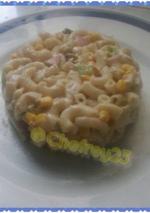 Una foto de Ensalada de coditos y atún al Rey