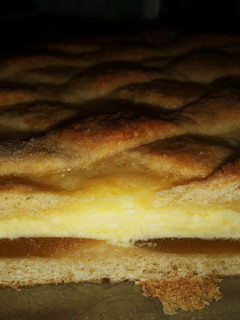 Una foto de Tarta de ricota y dulce de batata