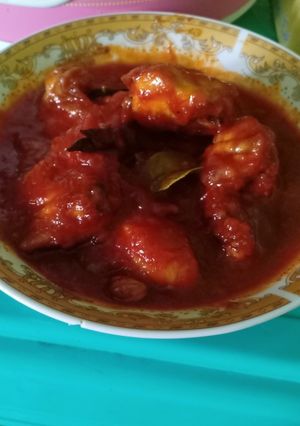 Foto resep Ayam masak habang khas banjar