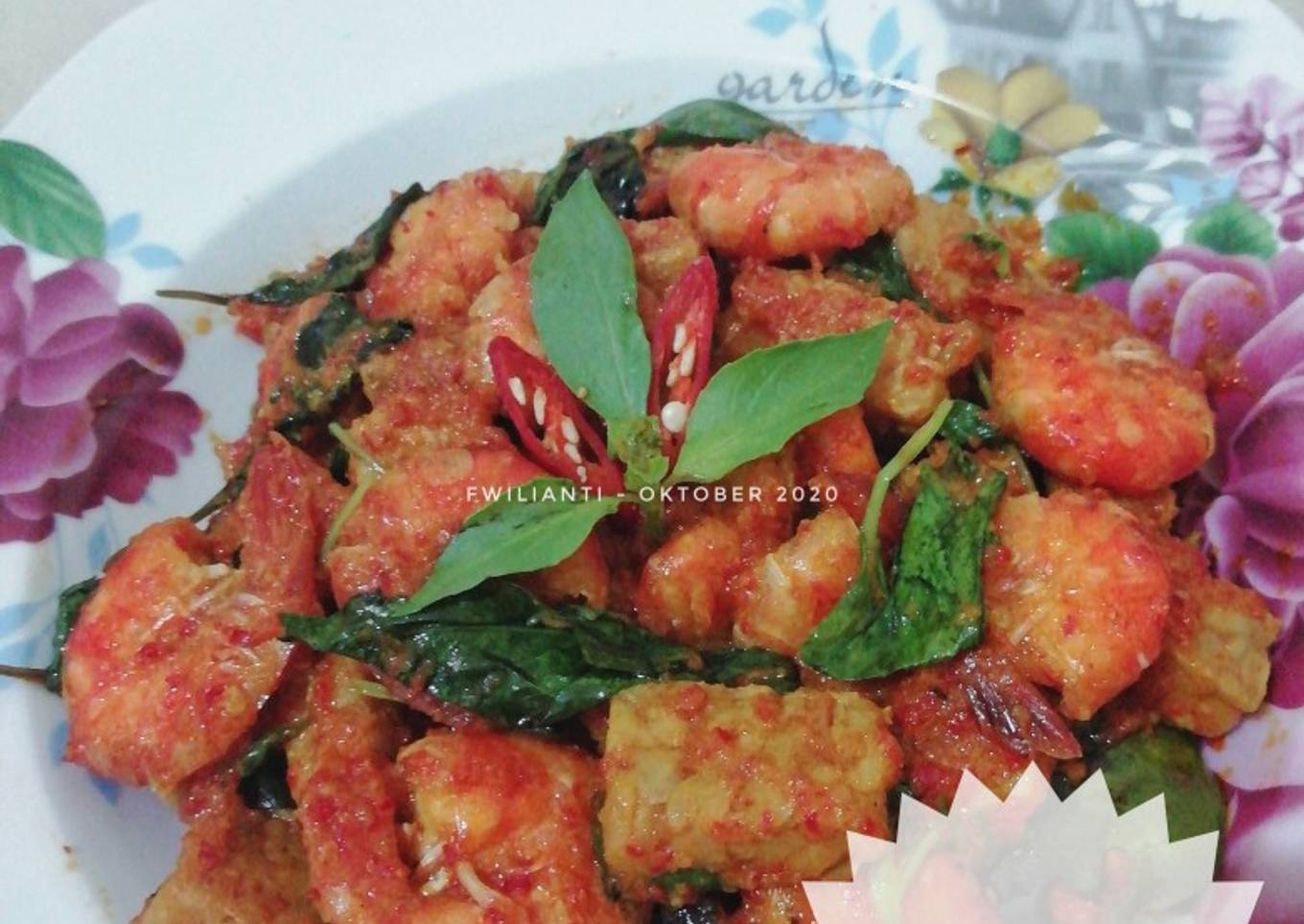 Rica Tempe Udang Kemangi