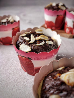 Foto resep Choco Banana Muffin (Pisang Kepok)